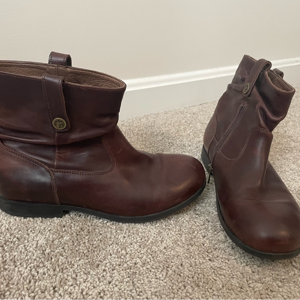 Women’s Birkenstock Sarnia Leather Boots 39